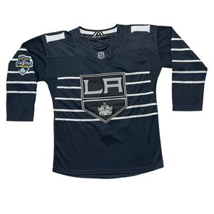 NHL Black and White Men's Jersey